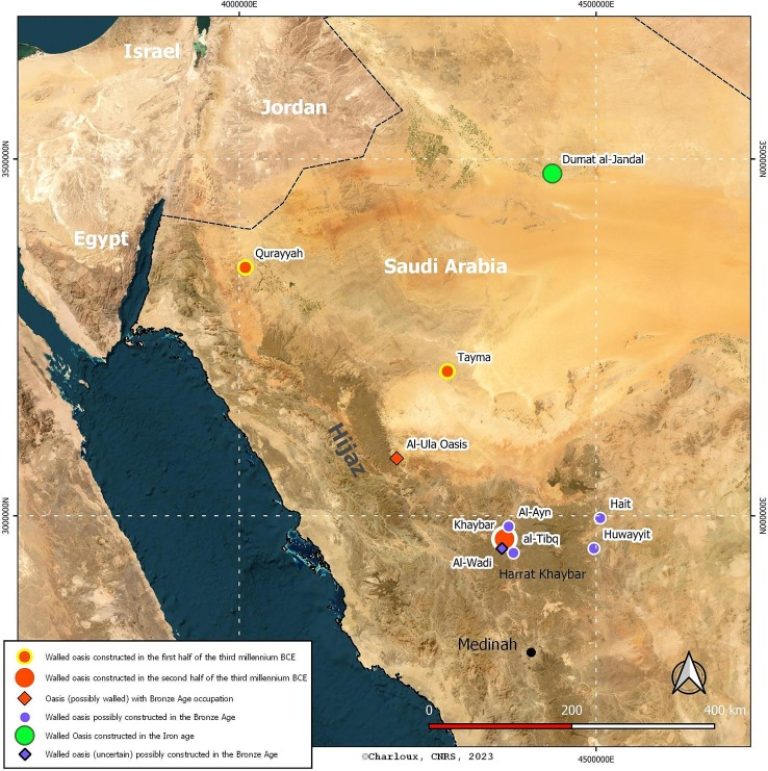 Descubren fortificaciones de hace 4,000 años en arabia Saudita