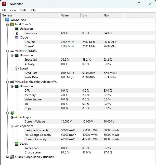 software hwmonitor