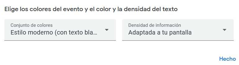 colores calendar