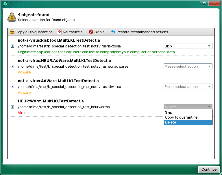 Kaspersky Virus Removal Tool