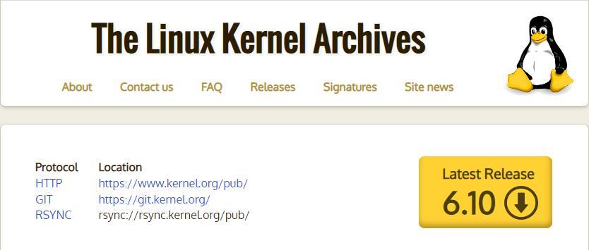 Kernel Linux 6.10