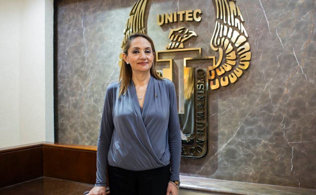 Gabriela Martínez, rectora de la Unitec